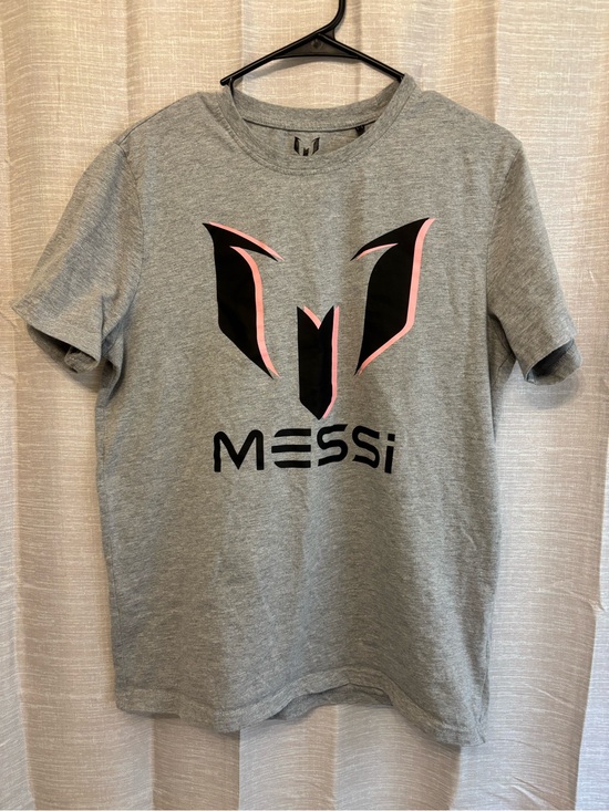 Messi Other - MESSi Grey Short Sleeve Logo Tee